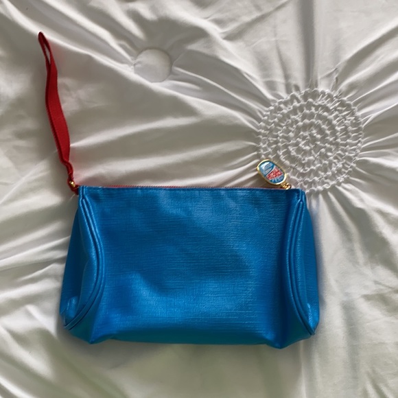 MOSCHINO PERFUM mini blue bag. - Picture 3 of 8